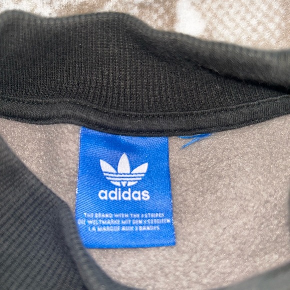 Adidas Cropped Camo Sweatshirt - Picture 2 of 2